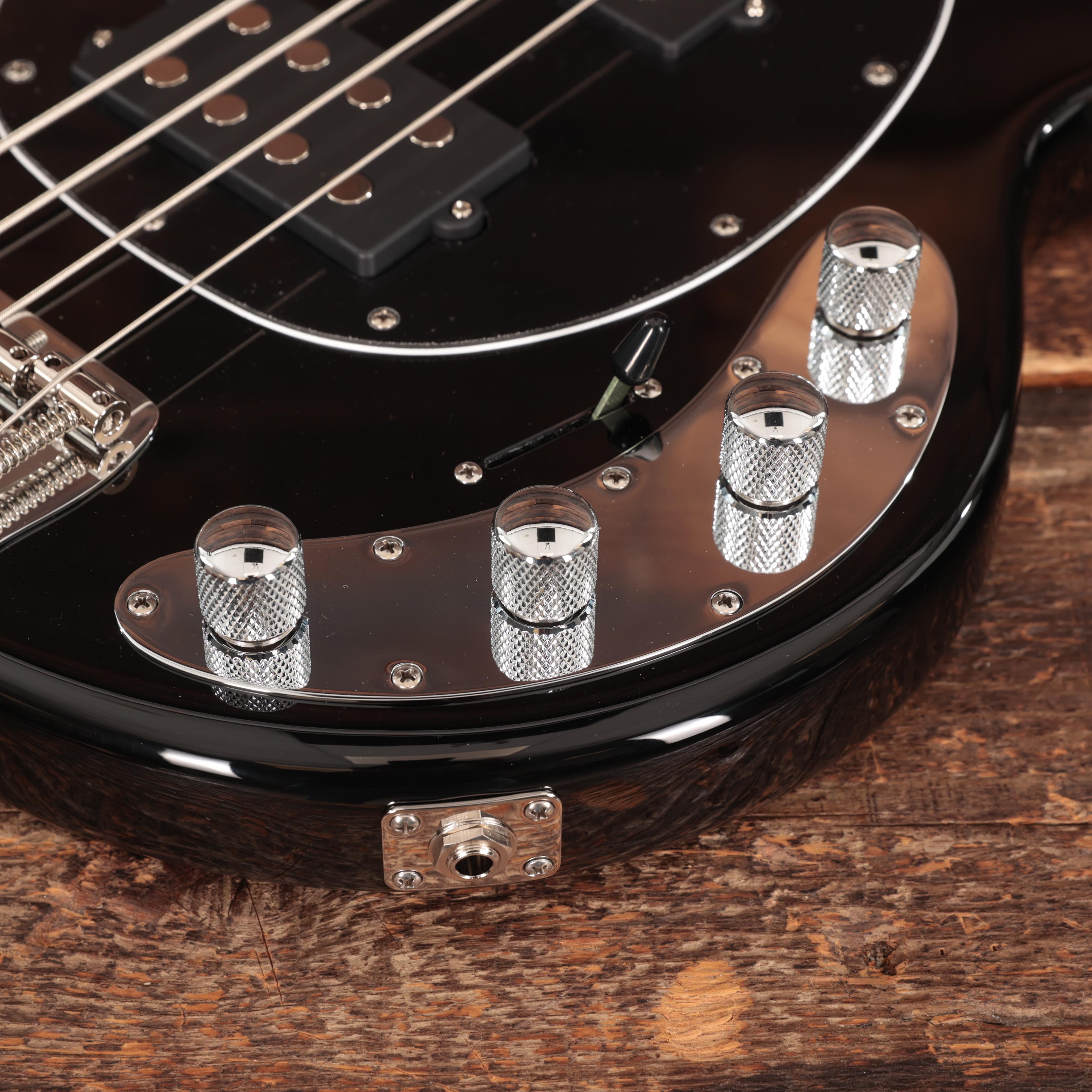 Music Man StingRay Special HH Bass Guitar in Black - Andertons
